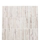 Travertine White KitKat Stone Mosaic