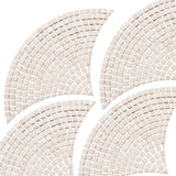Botticino Tumbled Roman Fan Stone Mosaic