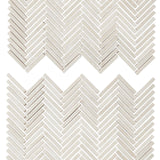 Botticino Tumbled Tweed Herringbone Stone Mosaic