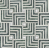 Emerald Green & Carrara Geo - The Design Palette