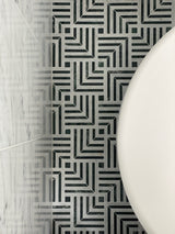 Emerald Green & Carrara Geo - The Design Palette