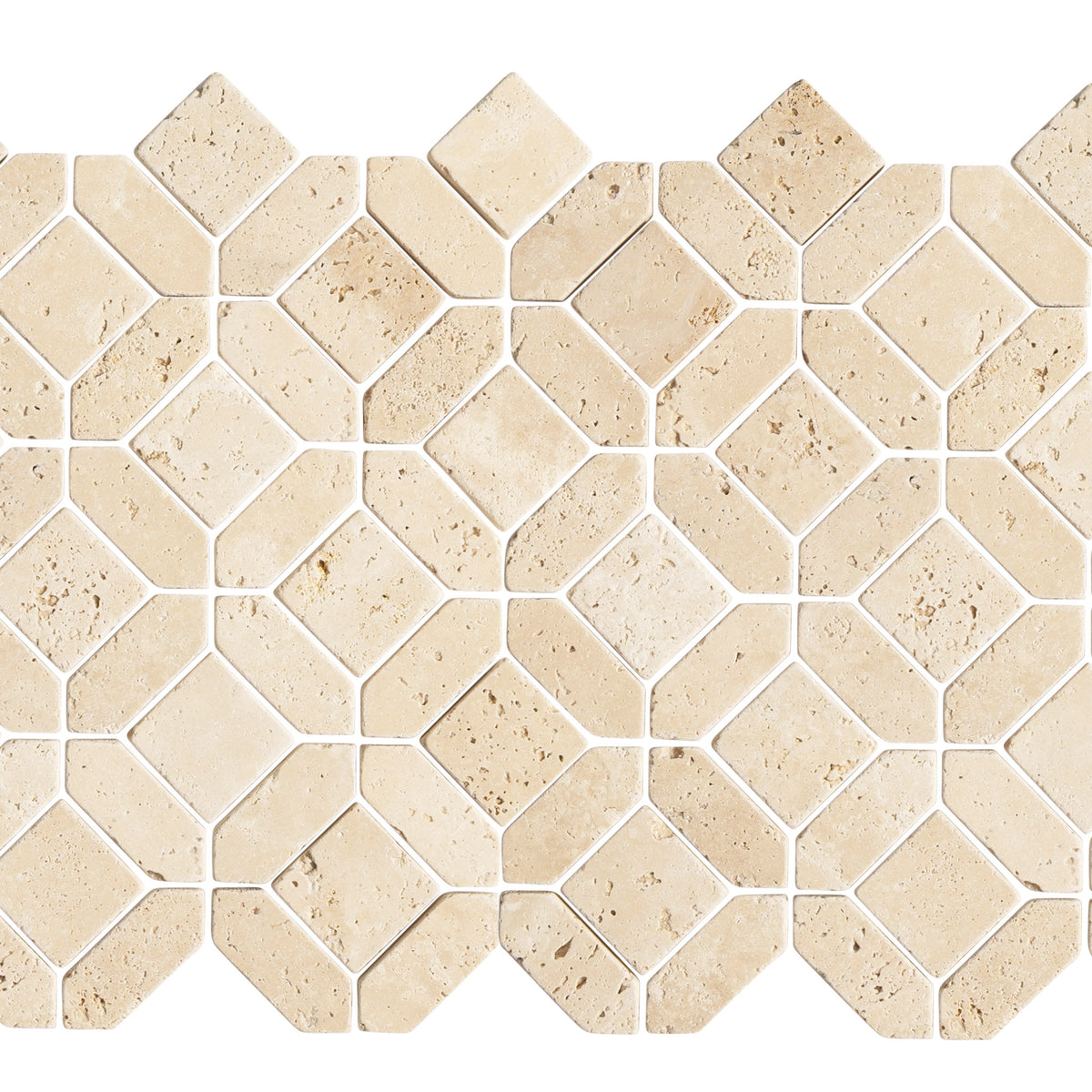 Marrakech Travertine Classic Stone Mosaic