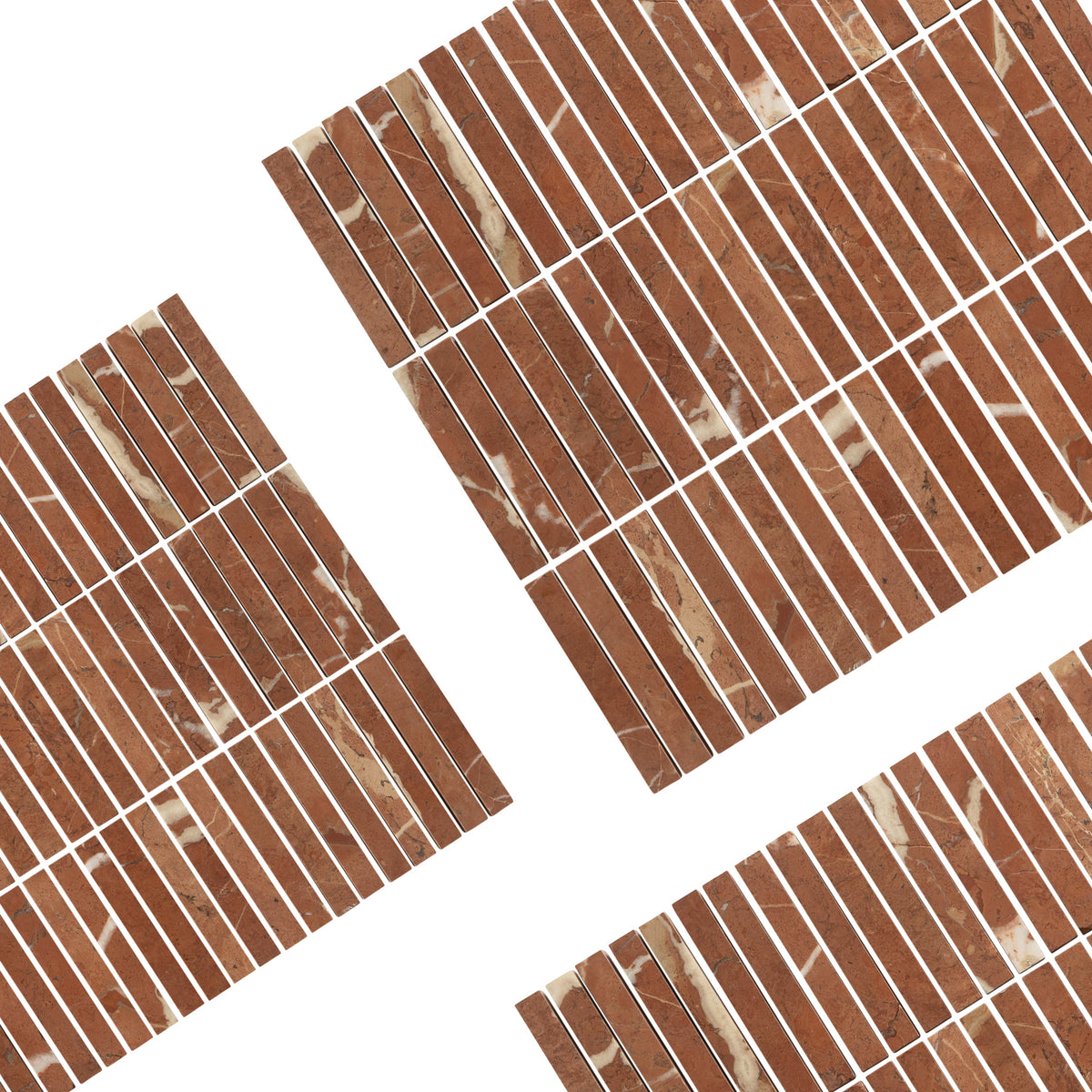 Rojo KitKat Stone Mosaic