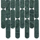 Taj Green TicTax Stone Mosaic