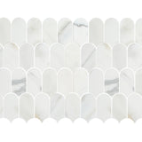 Calacatta Gold Arch Stone Mosaic