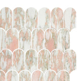 Dusty Rose Arch Stone Mosaic