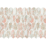 Dusty Rose Arch Stone Mosaic