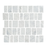 Artisian Carrara Stone Mosaic