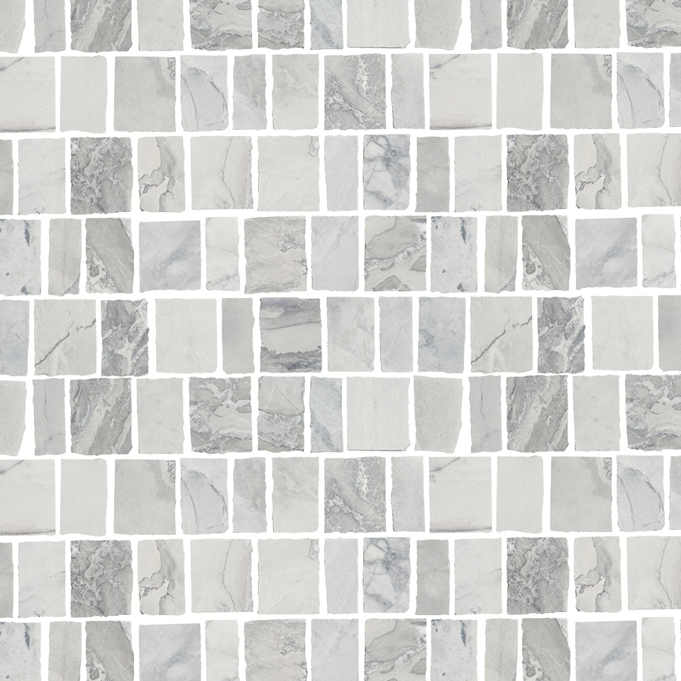 Artisian Super White Stone Mosaic