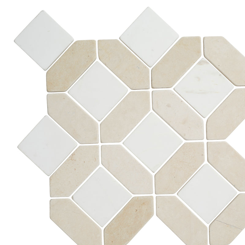 Marrakech White XL Stone Mosaic