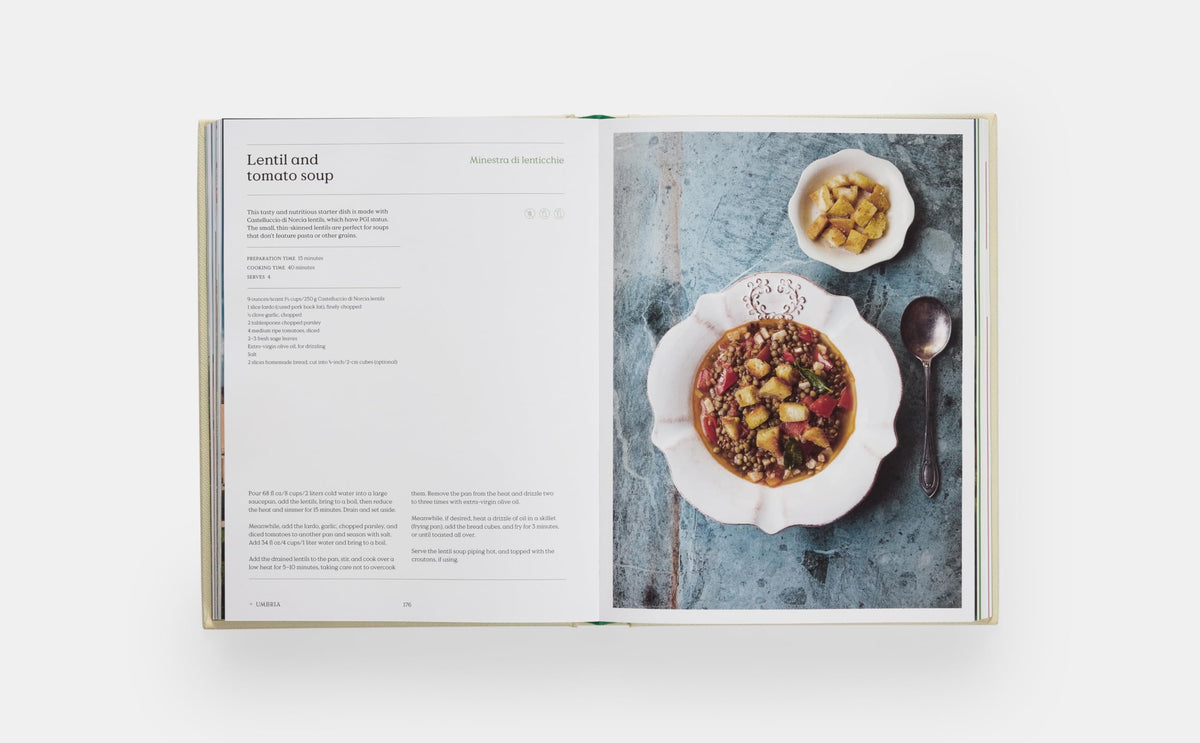 The Regional Italian Cookbook: Recipes from the Silver Spoon
