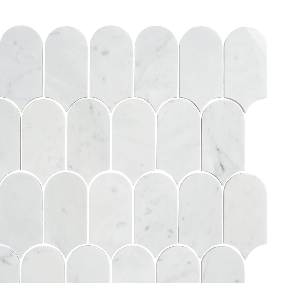 Carrara Arch Stone Mosaic