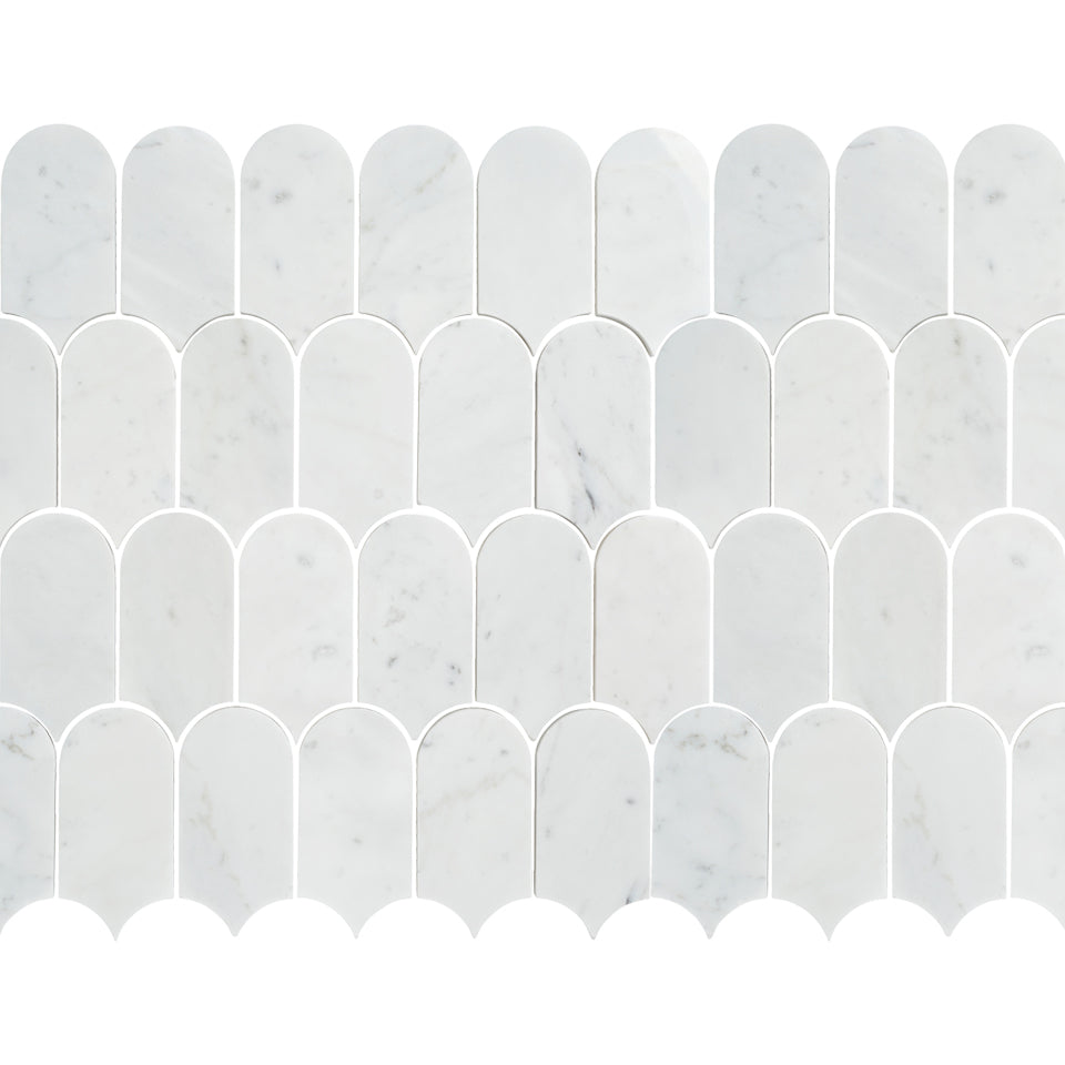 Carrara Arch Stone Mosaic