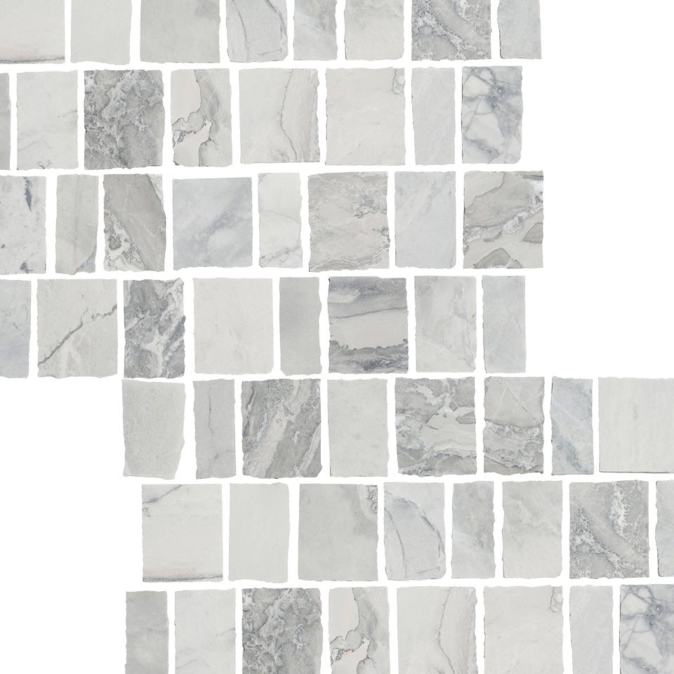 Scarpa Artisian Super White Stone Mosaic – The Design Palette