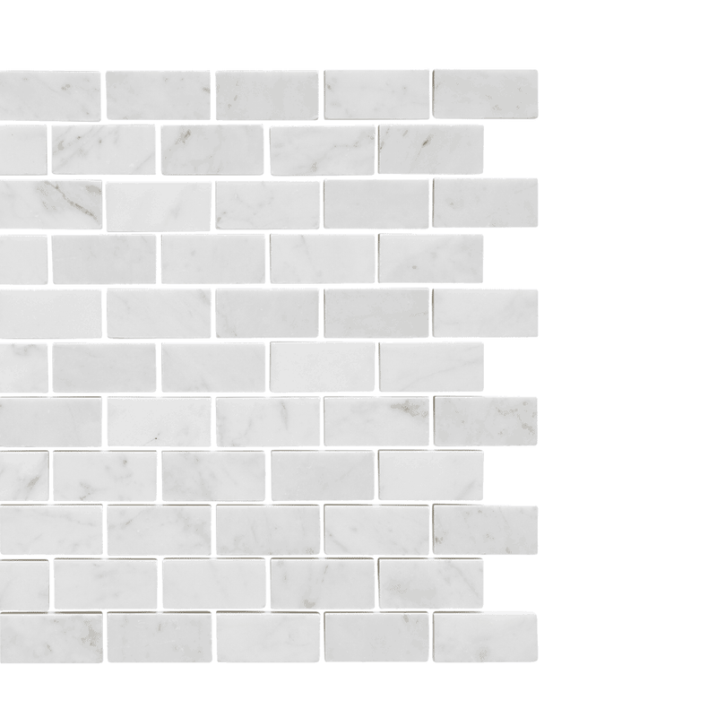 Carrara Mini Brick Stone Mosaic